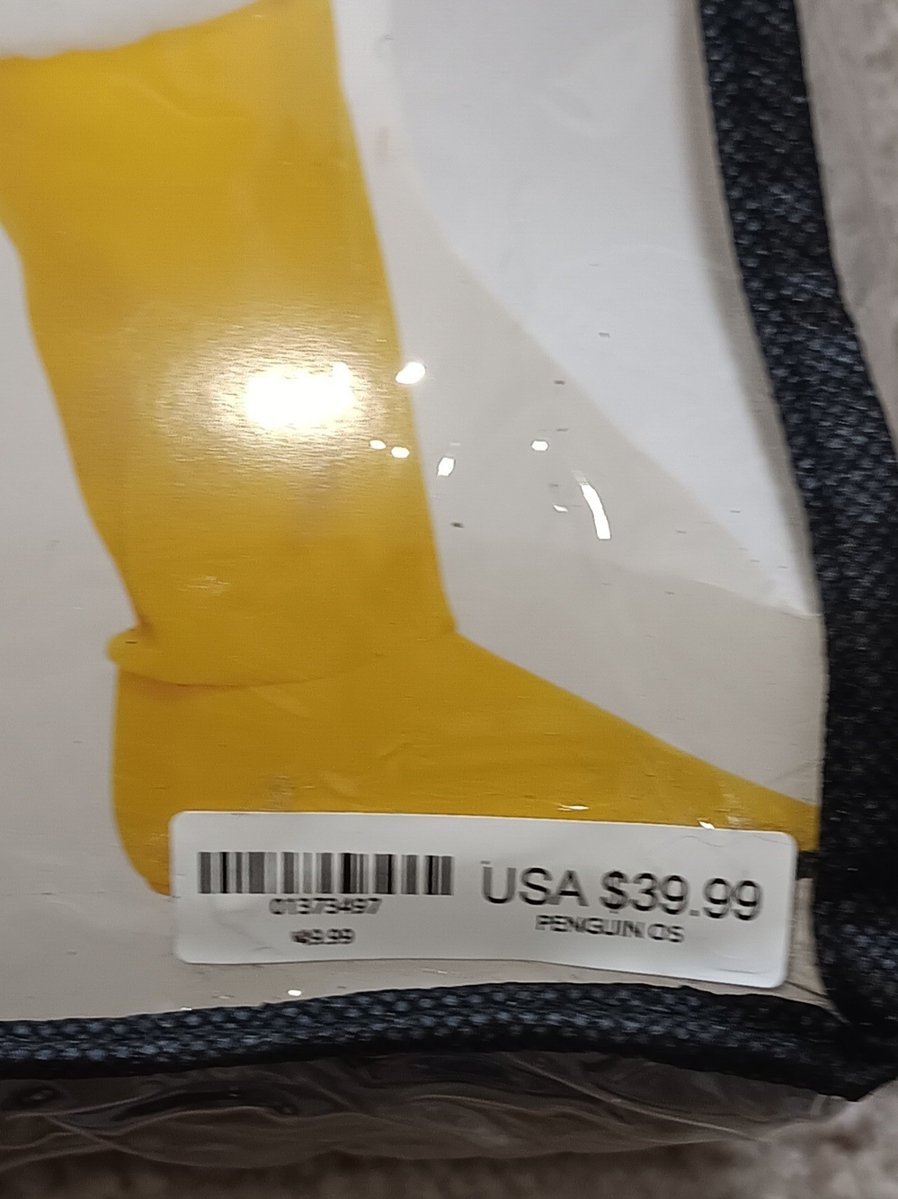 Spirit Penguin Costume in Black, White & Yellow - Picture 6 of 6